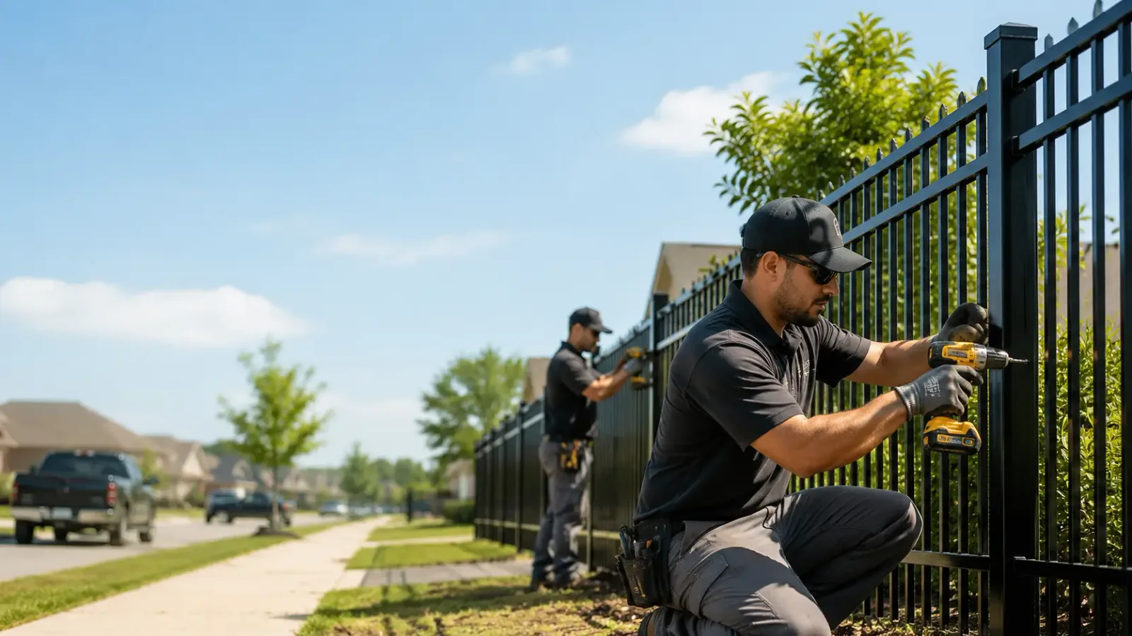 Metal Fence Installation in Effingham, SC